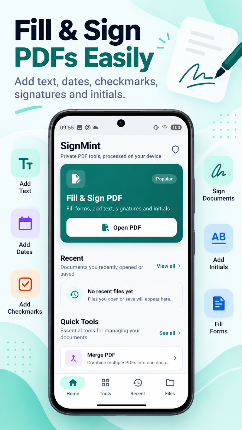 SignMint official interface screenshot